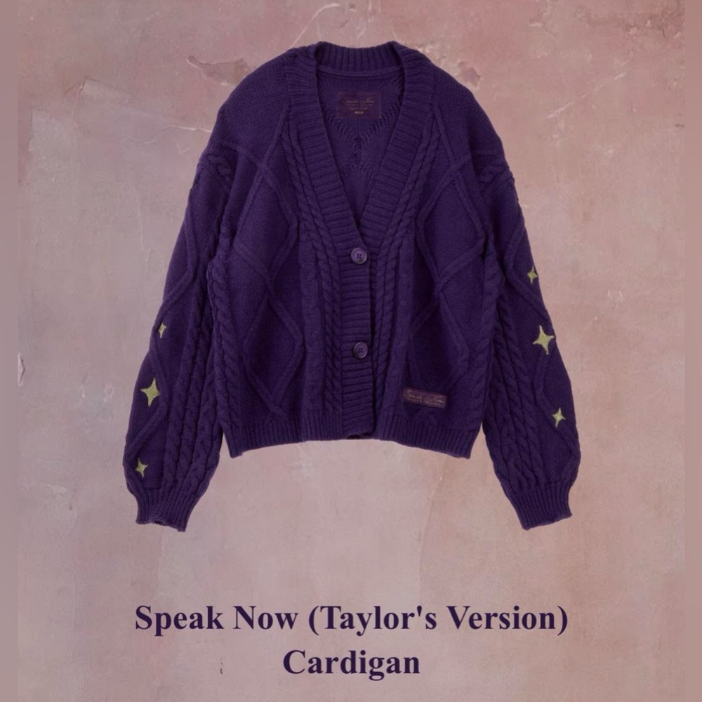 Speak Now (Taylor’s Version) Cardigan
